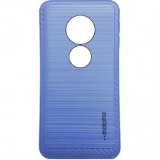 Capa para Motorola Moto E5 Plus - Motomo Borda Premium Azul Marinho